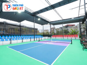 Thi công sân PickleBall